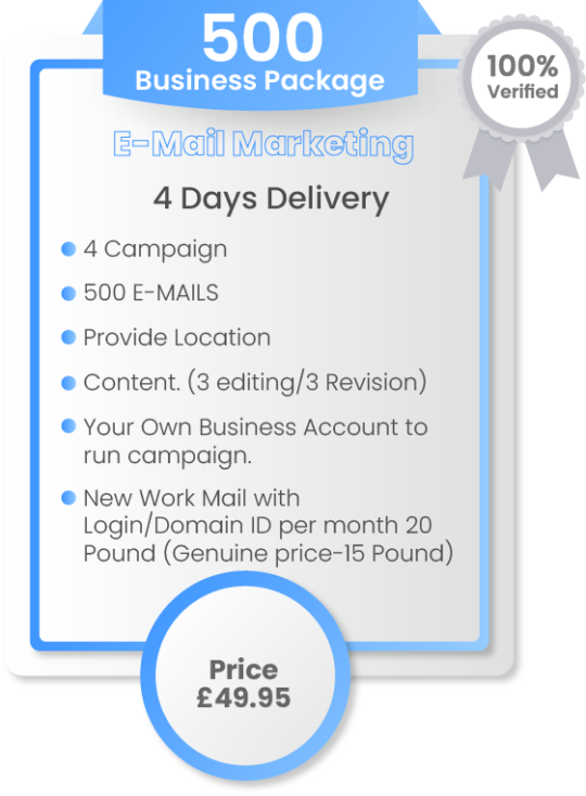 E mail Marketing Business Package