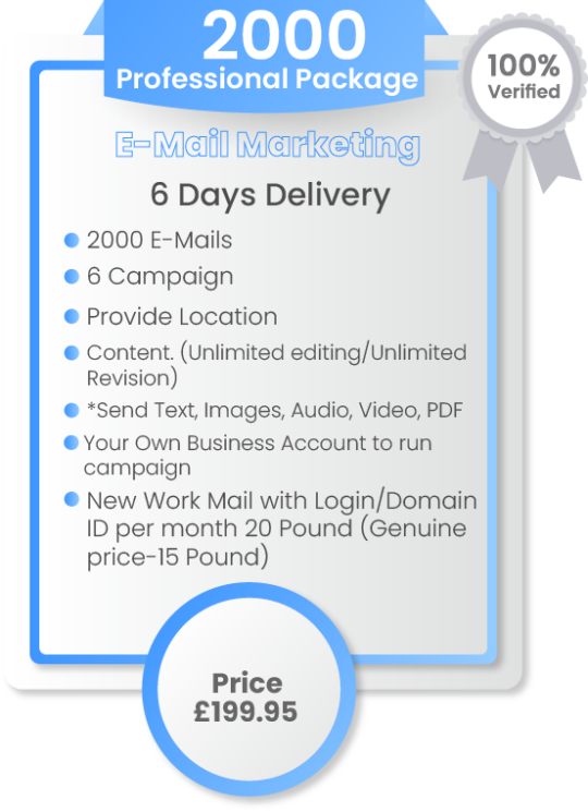E mail Marketing Professional Package